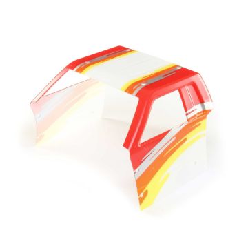 Losi Cab Section, Red: Super Baja Rey (Z-LOS250030)