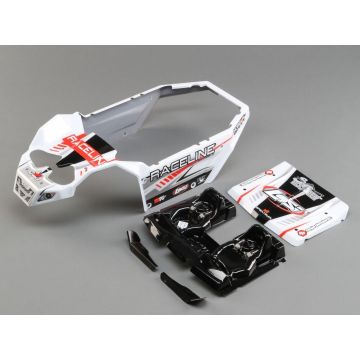 Losi Body Set, Raceline Wheels: SuperRockRey (Z-LOS250037)
