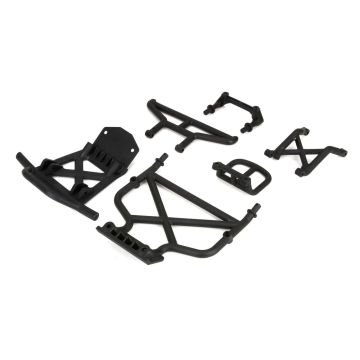 Losi Front/Rear Bumper & Bumper Brace: 1:5 4wd DB XL (Z-LOS251011)