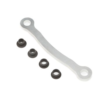 Losi Steering Drag Link, Silver: DBXL-E, MTXL (Z-LOS251052)
