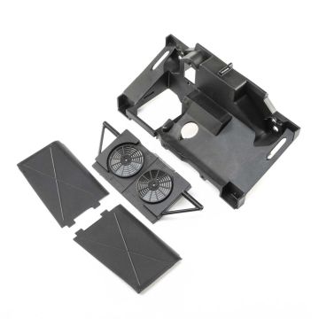 Losi Rear Bulkhead, Fan Panel, MudGuards:Super Baja Rey (Z-LOS251056)