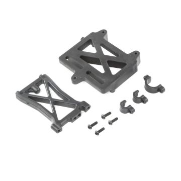Losi ESC Mount Plate, Standoff & Clamps: DBXL-E (Z-LOS252060)