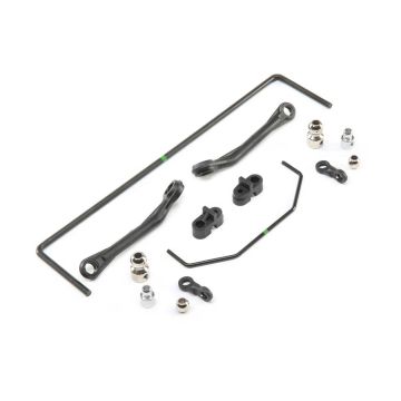 Losi Front & Rear Sway Bar Set: Super Baja Rey (Z-LOS254043)