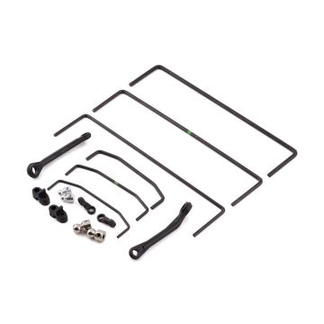 Losi Front & Rear Sway Bar Set (3): SBR 2.0 (Z-LOS254068)