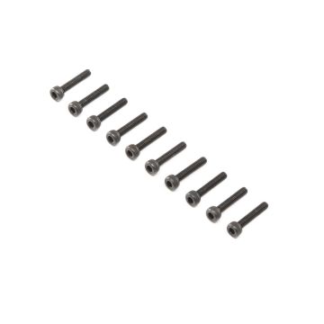 Losi Cap Head Screws, Stl, BO, M3 x 16mm (10) (Z-LOS255009)