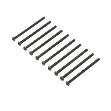 Losi Button Head Screws, Stl, BO, M4 x 65mm (10) (Z-LOS255013)