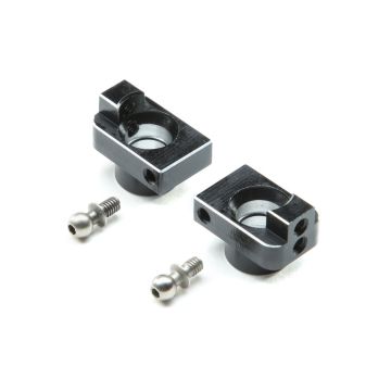 Losi Hub Set, Rear, Aluminum: Mini-T 2.0 (Z-LOS311005)
