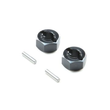 Losi Hex Set, Rear Axle, Aluminum: Mini-T 2.0 (Z-LOS312004)