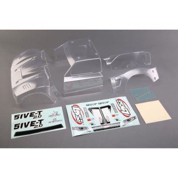 Losi Complete Body Set, Clear: 5ive-T 2.0 (Z-LOS350006)