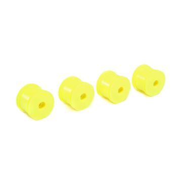 Losi FR/RR Wheel, Yellow (4): Mini-T 2.0 (Z-LOS41011)