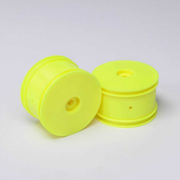 Losi Rear Wheel, Yellow (2): Mini-B (Z-LOS41028)