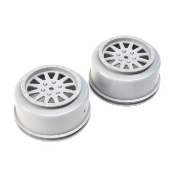 Losi Wheels, Grey (2): Tenacity DB/SCT (Z-LOS43022)
