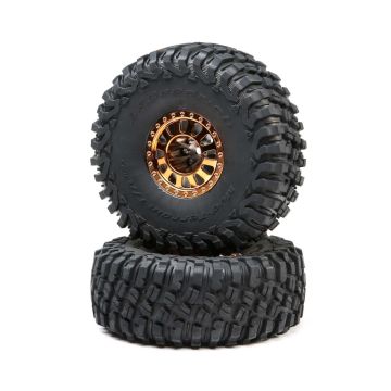 Losi Wheel w/BFG Tire, Copper: Ultra 4 (Z-LOS43028)