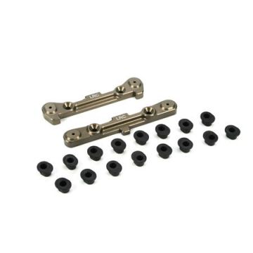 Losi LRC Adj Rear Hinge Pin Brace w/Inserts: 8B/T 2.0 (Z-LOSA1759)