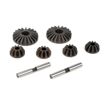 Losi Differential Gear & Shaft Set: 8B,8T (Z-LOSA3502)