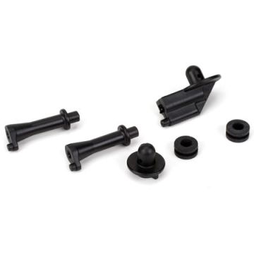 Losi Body Posts & Tank Mounts: 8B, 8T (Z-LOSA4424)