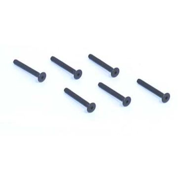 Losi Flat Head Screw,4-40 x 7/8 (6) (Z-LOSA6226)