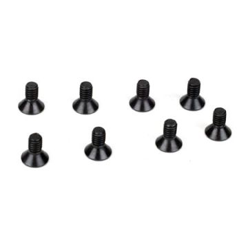 Losi 8-32 x 3/8 Flat Head Screws (8) (Z-LOSA6264)