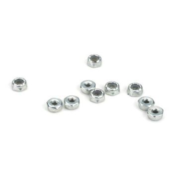 Losi 4-40 Steel Locking 1/2 Nuts (10) (Z-LOSA6308)