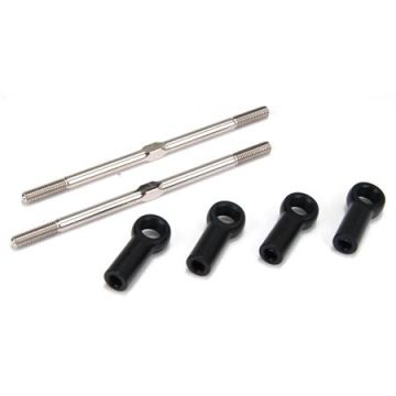 Losi Turnbuckles, 5 x 107mm with Ends (Z-LOSA6546)