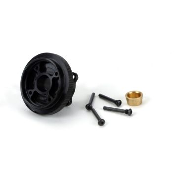 Losi Flywheel & Collet, Steel, 4 Shoe: 8B, 8T (Z-LOSA9102)