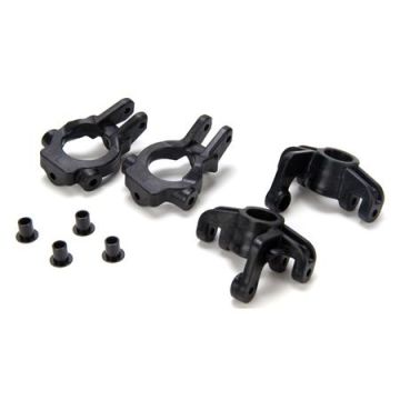 Losi Front Spindle & Carrier Set: 10-T (Z-LOSB2100)