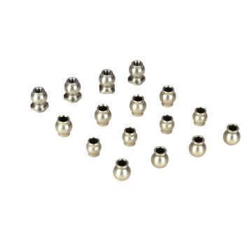 Losi Pivot Ball Set, Hard Anodized(16): TEN (Z-LOSB2187)