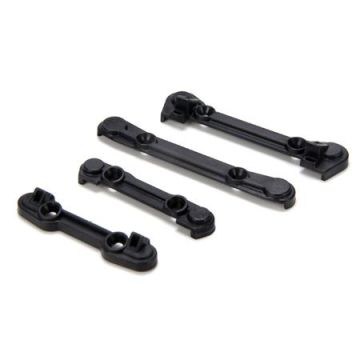 Losi Fr/R Pin Mount Cover Set: 10-T (Z-LOSB2211)