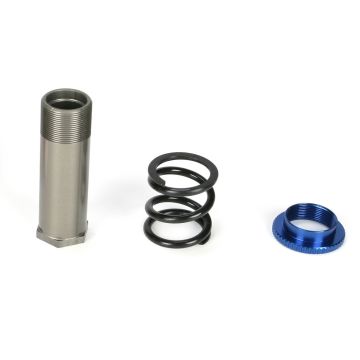 Losi Servo Saver Tube,Spring&Adjuster:5IVE-T, MINI WRC (Z-LOSB2553)