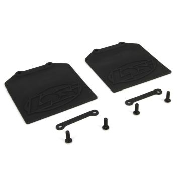 Losi Mud Flap & Retainer Set (2): 5IVE-T (Z-LOSB2581)