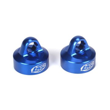 Losi Shock Caps, Blue (2): 5IVE-T, MINI WRC (Z-LOSB2858)