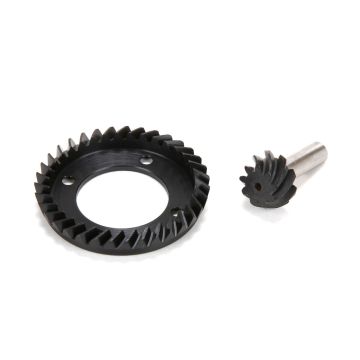 Losi Fr Ring & Pinion Gear Set: 10-T (Z-LOSB3571)