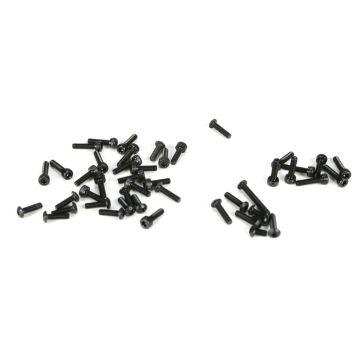Losi 3mm BH & Cap Screw Asst (38): 5IVE-T, MINI WRC (Z-LOSB6451)