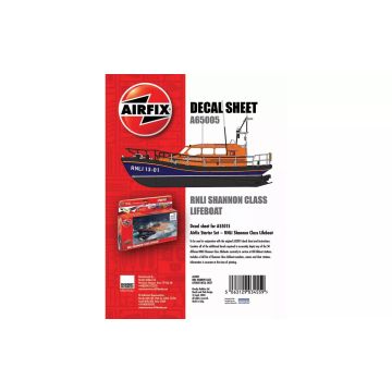 Airfix Decal Sheet - RNLI Shannon Class Lifeboat (A55015) (A65005)
