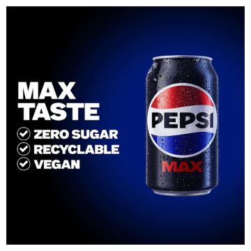 Pepsi Max No Sugar  330ml