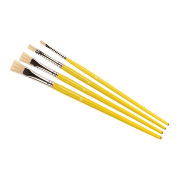 Humbrol Stipple Brush Pack Natural Hair 3,5,7,10 (AG4306)