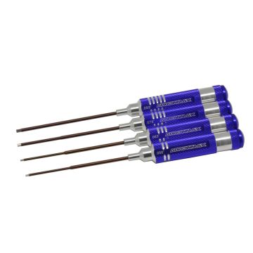 Arrowmax Allen Wrench Set .050; .063; .078; .093-4 Pcs