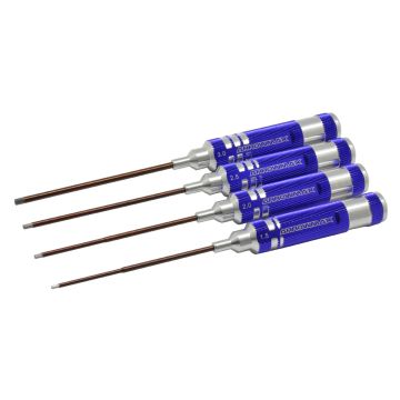 Arrowmax Allen Wrench Set 1.5 2.0 2.5 & 3.0x120mm - 4 Pcs (AM110991)