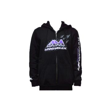 Arrowmax Sweater Hooded - Black (XXL) (AM140315)