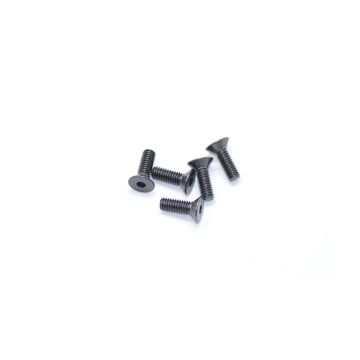 Arrowmax Alu Screw Allen Csk M4 x 12 Grey (5) (AM14CS4012G)