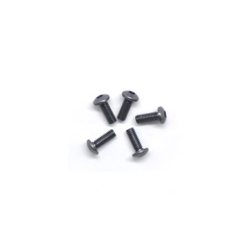 Arrowmax Alu Screw Allen Roundhead M3 x 8 Grey (5) (AM14RH3008G)