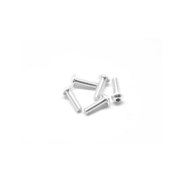 Arrowmax Alu Screw Allen Roundhead M3 x 10 Silver (5) (AM14RH3010S)