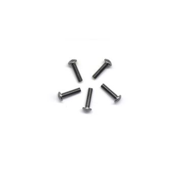 Arrowmax Alu Screw Allen Roundhead M3 x 12 Grey (5) (AM14RH3012G)