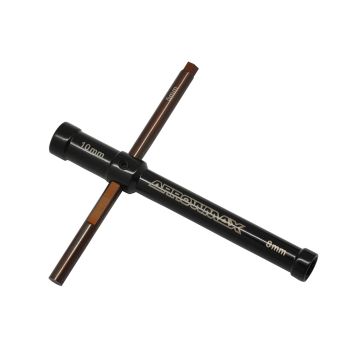 Arrowmax Wrench-Glowplug / Clutchnut - 8mm/10mm  (AM190002)