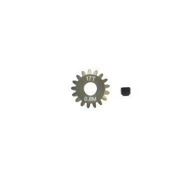 Arrowmax Pinion Gear 0.8mm (mod) - 17T (7075 Hard) (AM308017)