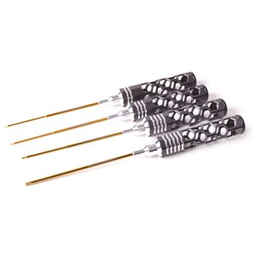 Arrowmax Allen Wrench Set V2 .050,.063,.078,.093x120mm-4pcs (AM410882)