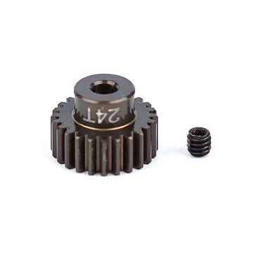 Associated Factory Team Alum. Pinion Gear 24T 48DP 1/8"Shaft (AS1342)