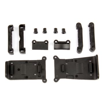 Team Associated Reflex 14B/14T Skid Plates And Arm Mounts Set (AS21501)