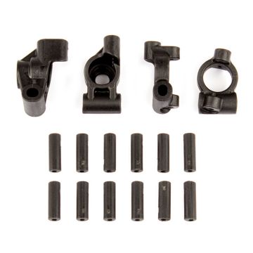 Team Associated Reflex 14B/14T Rear Hubs/Caster Blocks + Inserts (AS21507)