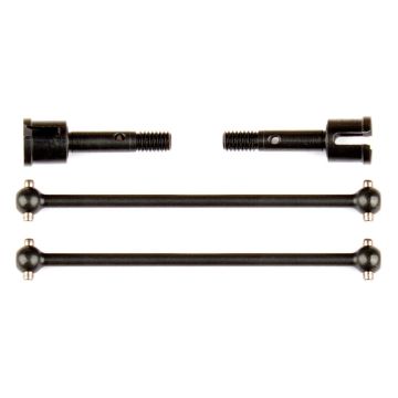 Team Associated Reflex 14B/14T Rear Driveline Set (Bones/Axles) (AS21518)